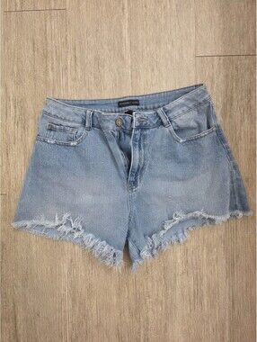 Sincerely Jules Women's Cut Off Blue Jean Shorts Size 9 /29